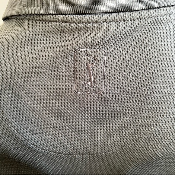 PGA Tour Long Sleeved Henley Polo Shirt - Picture 7 of 10
